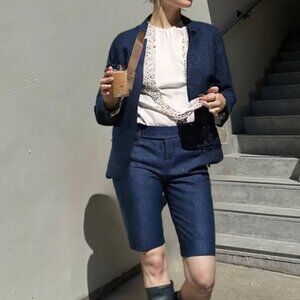 Ann Taylor Loft Virgin Wool Trouser Shorts